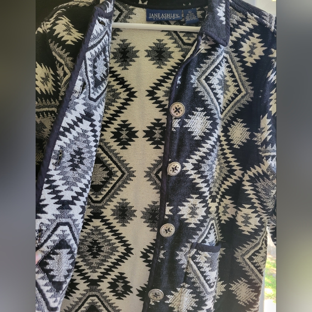 Jane Ashley Aztec-Western Jacket - image 3